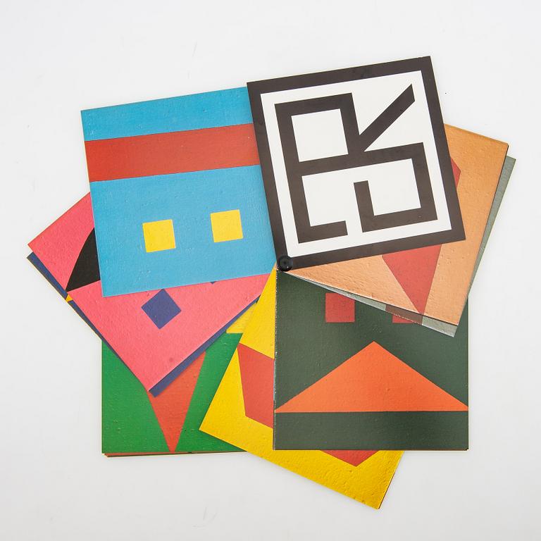 Invitation cards, approx. 130 pcs. Anders Tornberg Gallery.