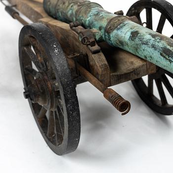 Modellkanoner ett par, 1900-tal.