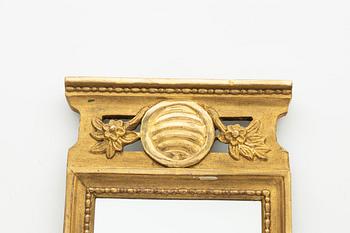 Mirror, 19th century, Gustavian style.