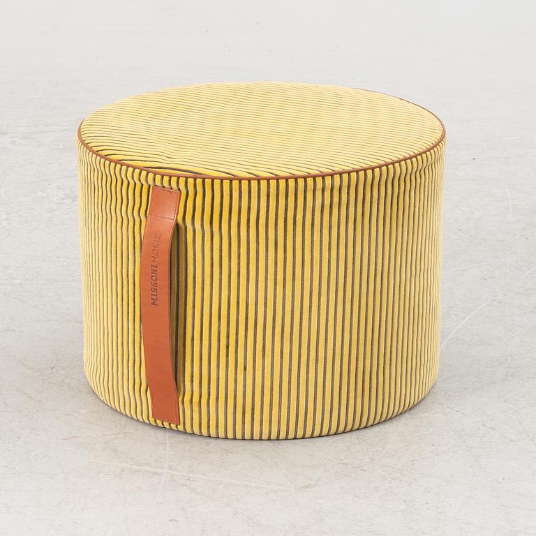 Pouf, "Coomba" Missoni Home, Italy.