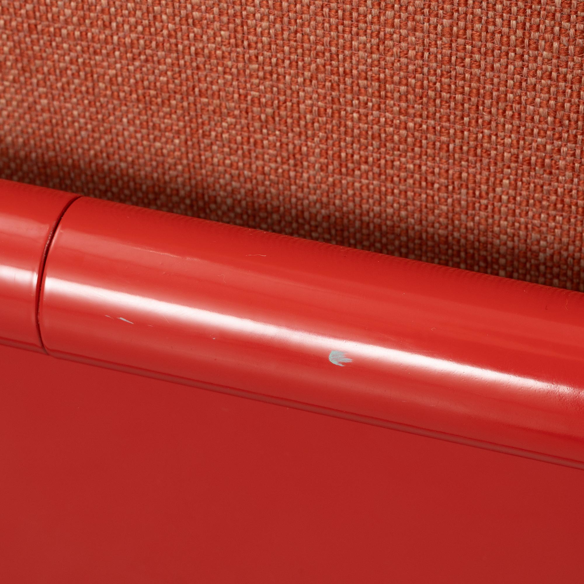 Börge Lindau & Bo Lindekrantz, soffa, "S70-5", Lammhults, modellen formgiven 1968.