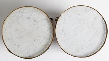 SKÅP, ett par, signerade H Bachelier, Frankrike 1800-talets andra hälft.