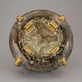 SKÅL, flintgods, Josef Ekberg Gustavsberg, 1920/30-tal.