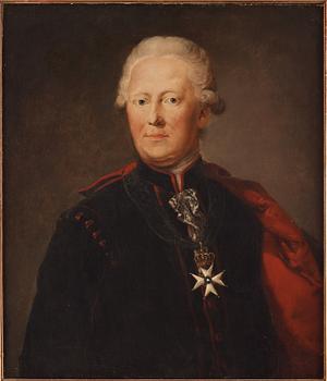 Per Krafft d.ä. His studio, "Fredrik Adolf Löwenhielm" (1743-1810).