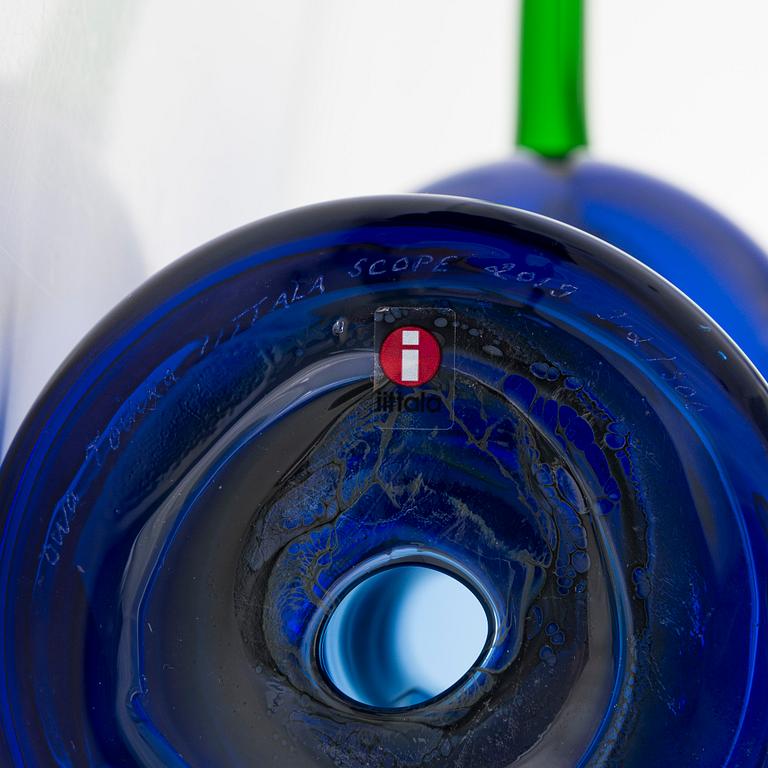 Oiva Toikka, glasfågel, signerad Oiva Toikka IITTALA SCOPE 2019 312/500.