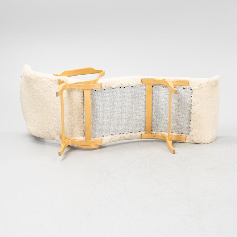 Bruno Mathsson, a 'Pernilla 3' lounge chair, Dux, end of the 20th Century.