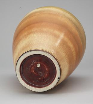 A Berndt Friberg stoneware vase, Gustavsberg Studio 1964.