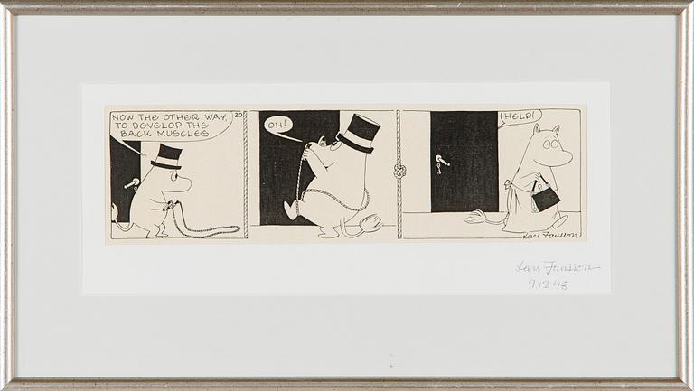 Lars Jansson, Muumi-sarjakuva.