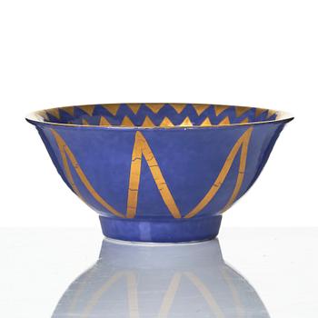 Wilhelm Kåge, Ask and bowls, 2 pcs, Gustavsberg 1927, 1929 and 1932.