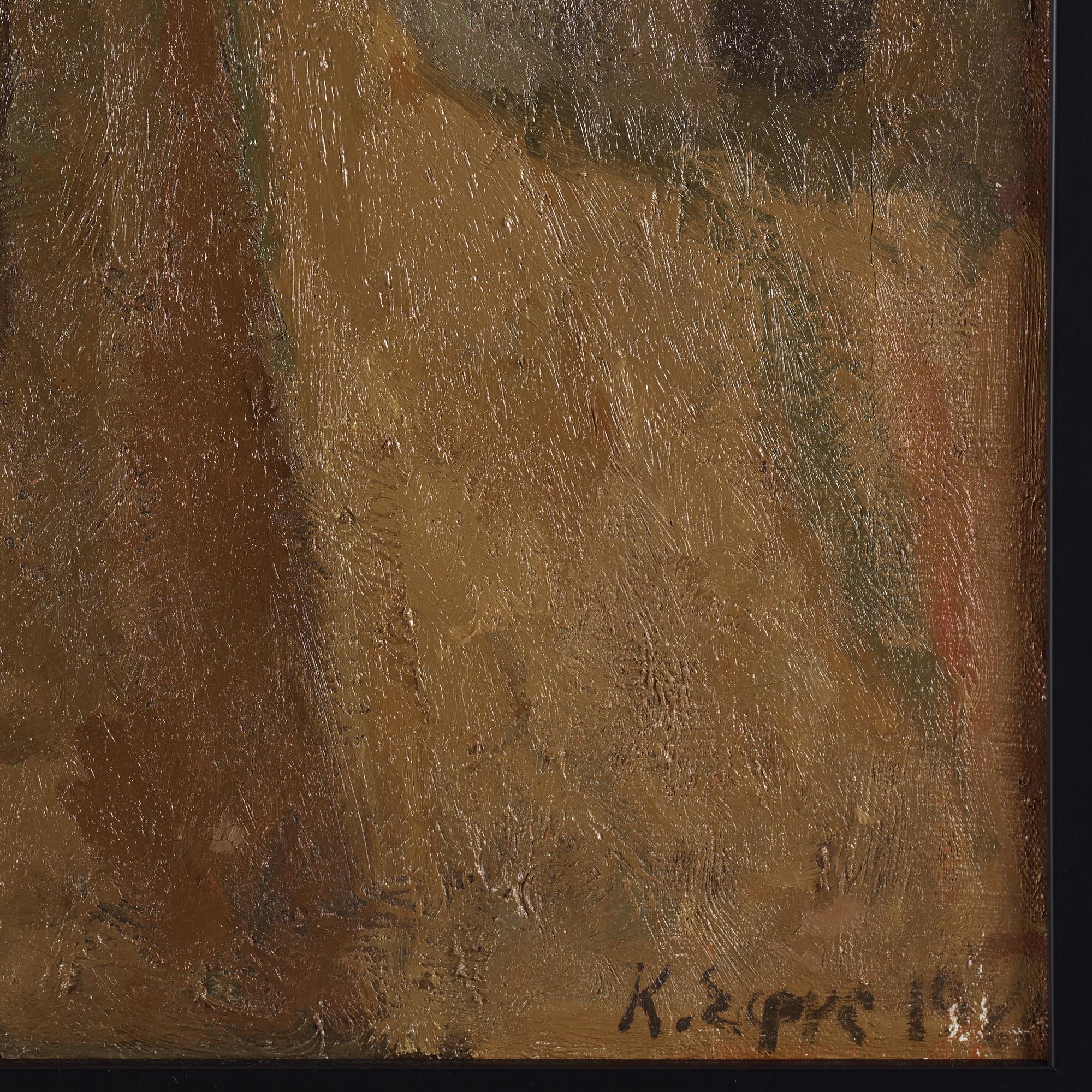 KIM EFREMOV, oil on canvas, signed and dated 1980 on verso.