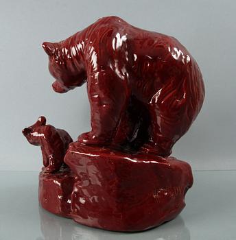 SKULPTUR, glaserad keramik, Tilgman.