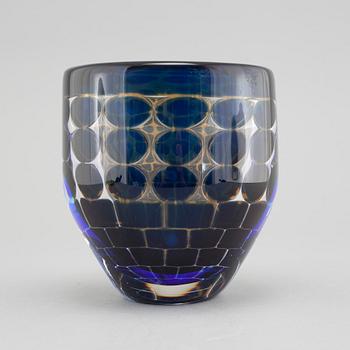 INGEBORG LUNDIN, vas, glas, "Ariel", Orrefors, 1960-tal.