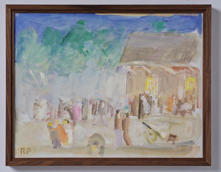 Ragnar Person, "Järnvägsstationen".