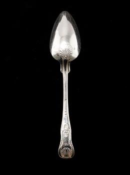 24 silver spoons from Sweden, 19th and 20th century, weight 1210 g.