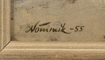 Juhan Nõmmik, Vinterlandskap.