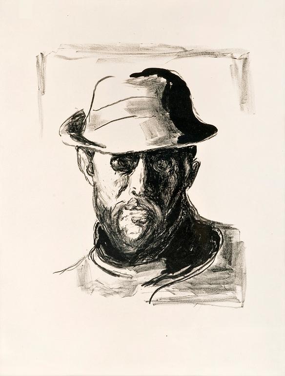Edvard Munch, PORTRAIT OF HANS JAEGER.