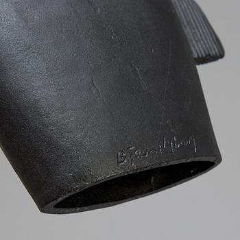 BJÖRN NYBERG, sculpture, cast iron, signed Björn Nyberg.