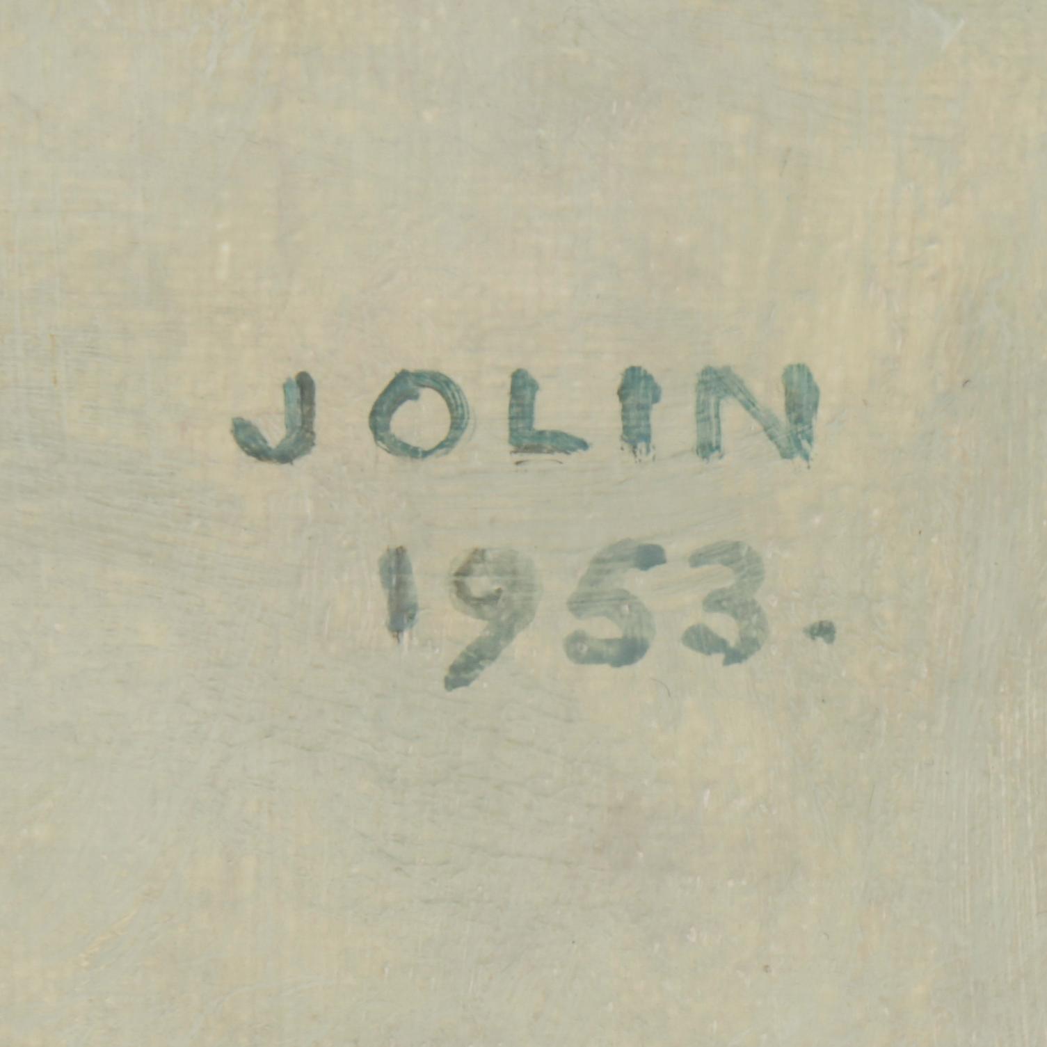 EINAR JOLIN , olja på duk, signerad och daterad 1953.