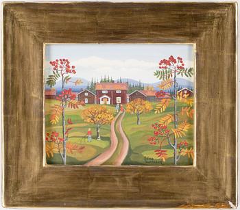 Stina Sunesson · STINA SUNESSON, gouache, sign.