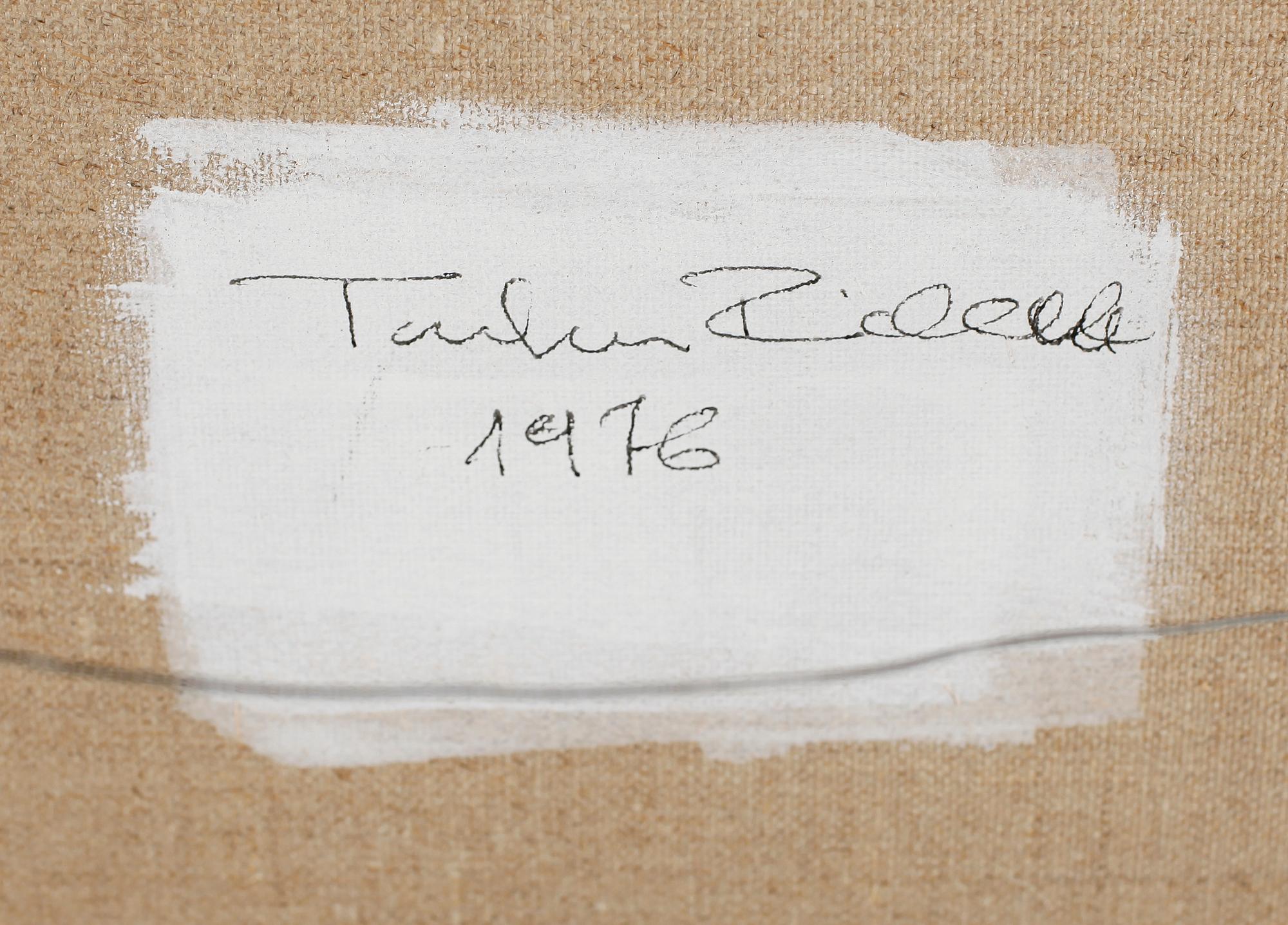 TORSTEN RIDELL, olja på duk, signerad a tergo samt daterad 1976.