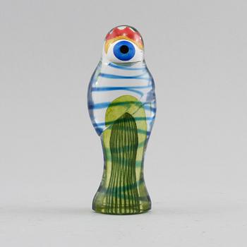 SKULPTUR, glas, Kjell Engman, Kosta, sent 1900-tal.