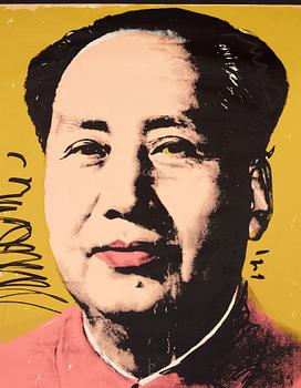 Andy Warhol, ”Mao”.