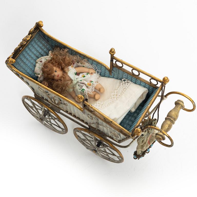 Märklin, dockvagn, omkring 1900.