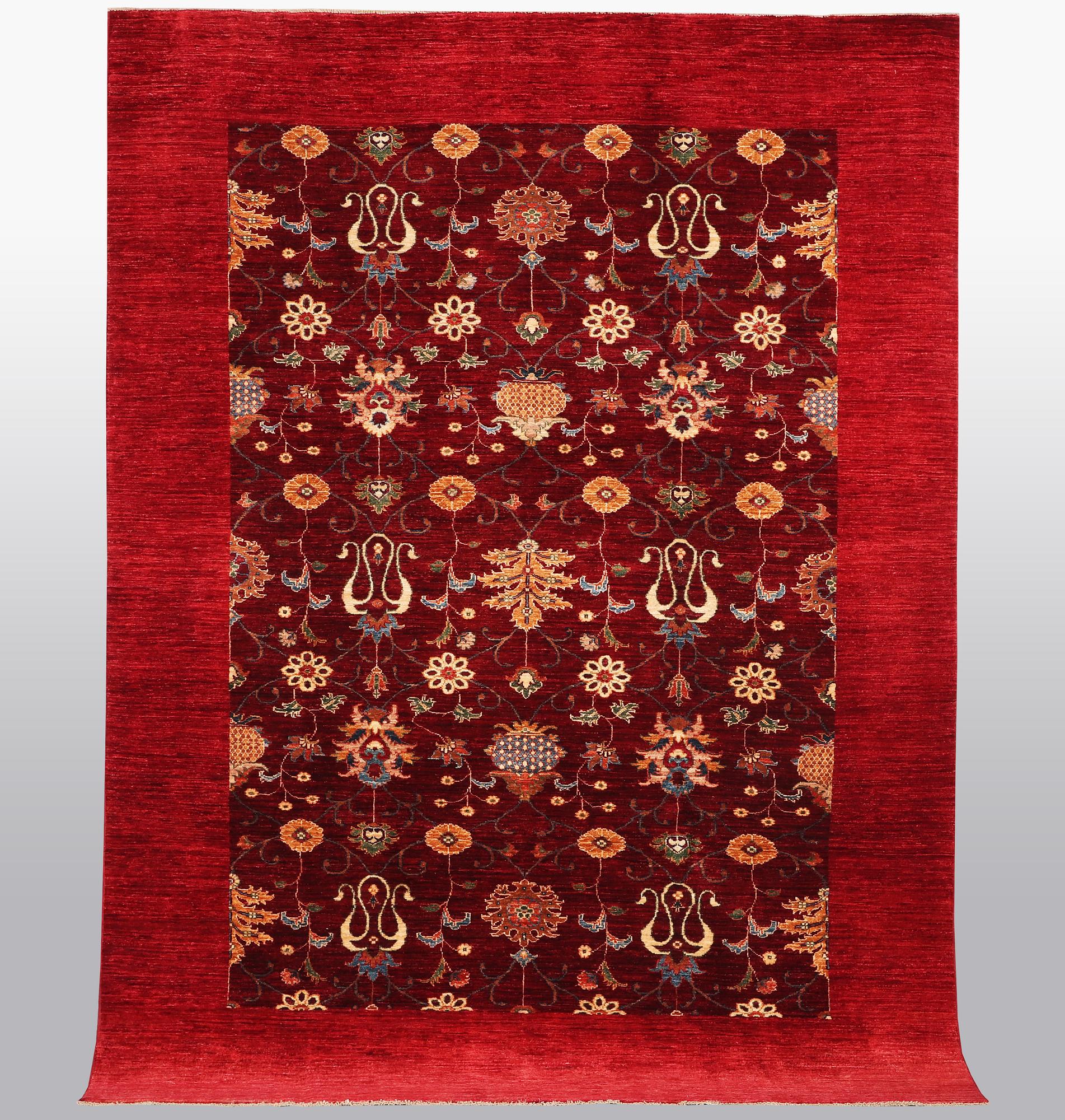 A carpet, Zeigler design, ca 290 x 210.