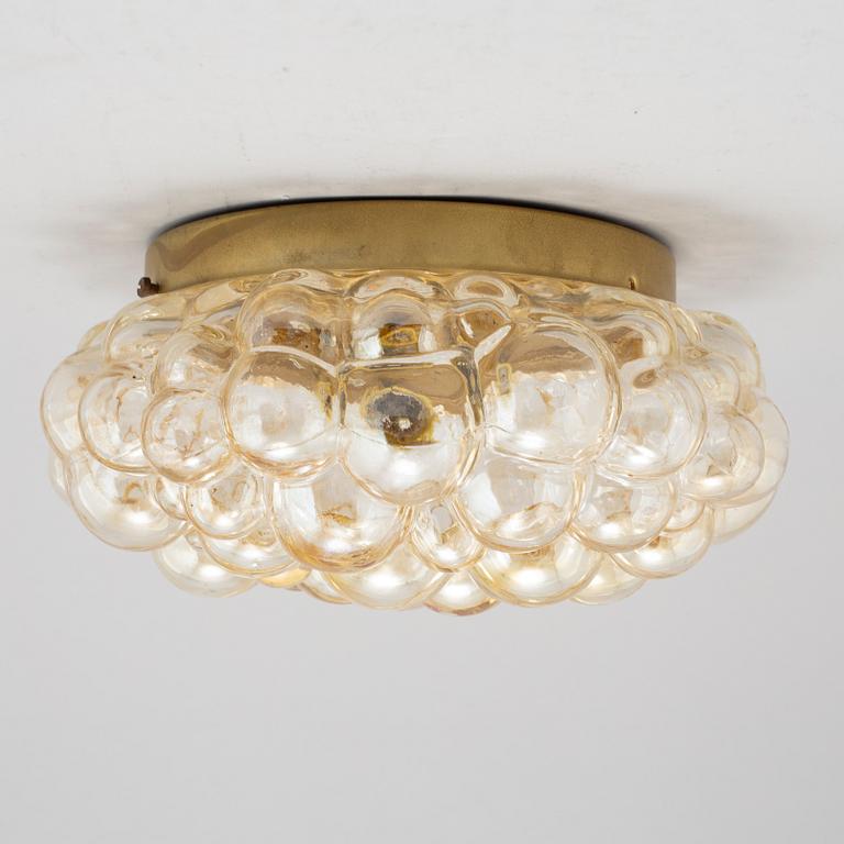 Helena Tynell, a glass ceiling light, Glashütte Limburg, Germany.