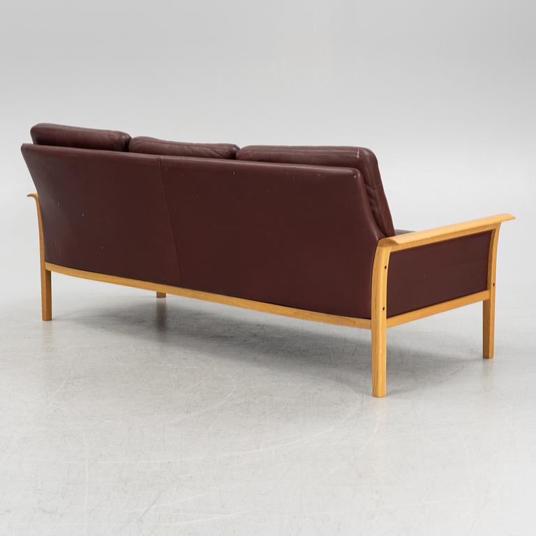 Fredrik Kayser, a sofa and armchair, Vatne Möbler, Norway, second half of the 20th century.