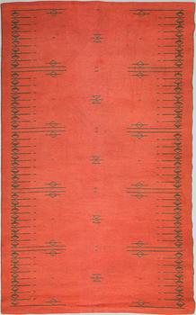 Aappo Härkönen, hårgarnsmatta, Mattokutomo, Finland, 1950/60-tal, ca 242x149 cm.