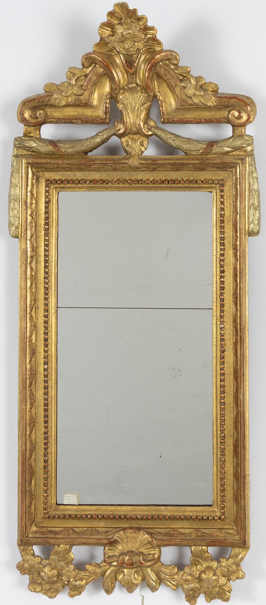 Niclas Falkengren, mirror, Gustavian, Jönköping 1776-1813.