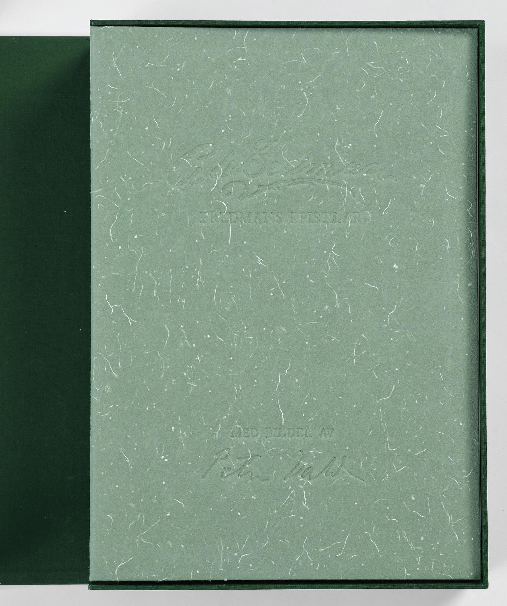 Peter Dahl, "Carl Michael Bellman: Fredmans Epistlar".