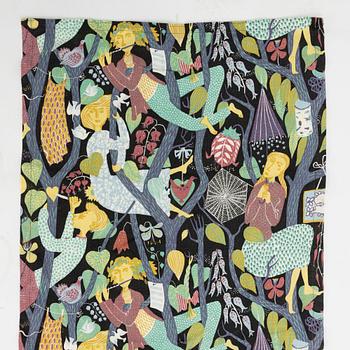 Stig Lindberg, gardiner, 4 st, "Melodi".