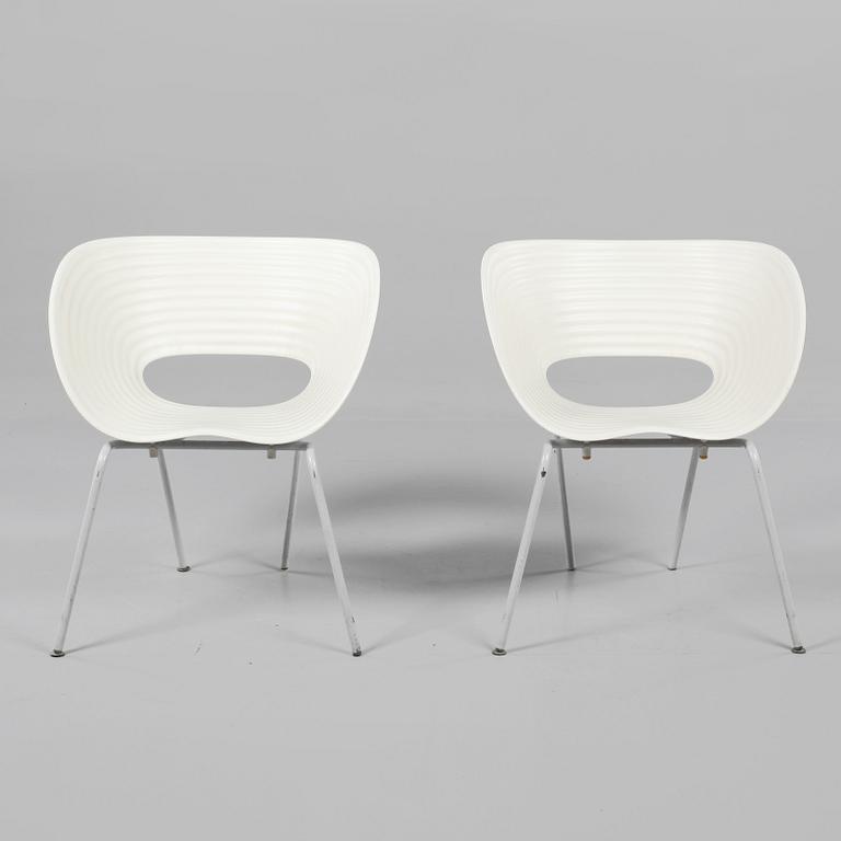STOLAR, 2 st, "Tom Vac", formgivna av Ron Arad, Vitra, 1999.