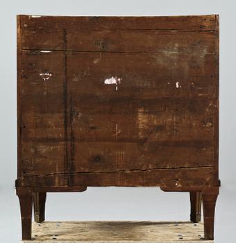 BYRÅ, sengustaviansk, omkring sekelskiftet 1700/1800.