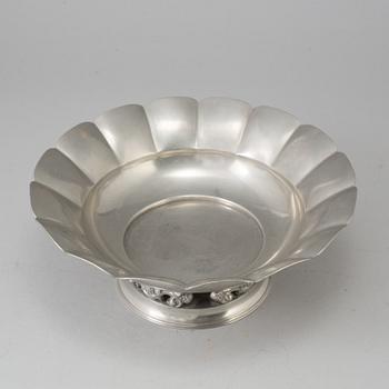 A tin bowl by Just Andersen, Denmark.