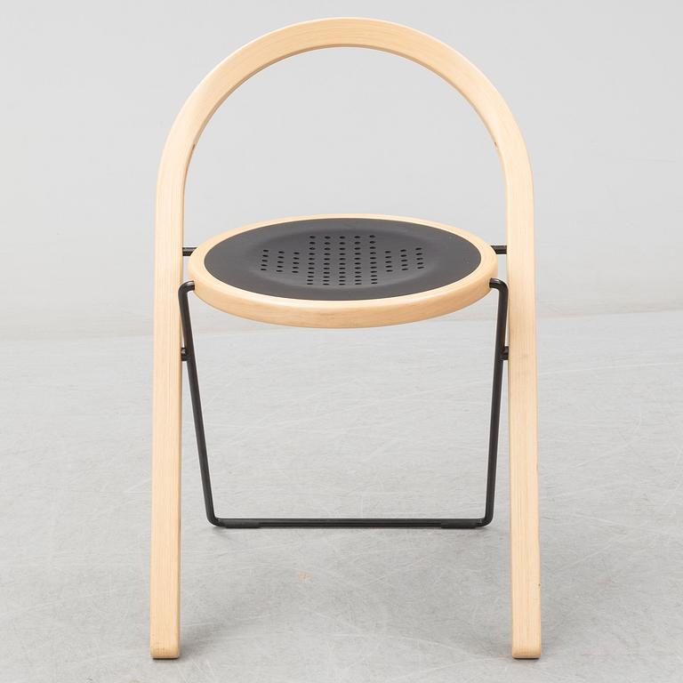22 'Sparta' folding chairs by Börge Lindau, Blå Station, designed in 1993.