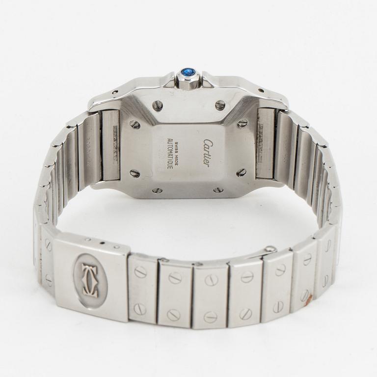 CARTIER, Santos, wristwatch, 29 x 28 (41) mm,
