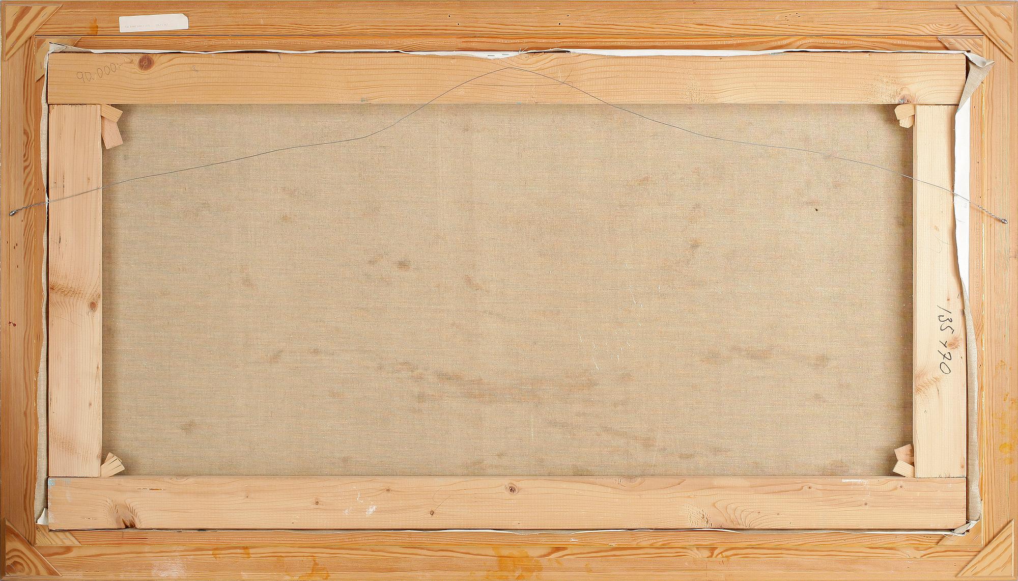 AXEL LIND, olja på duk. Sign Axel Lind.