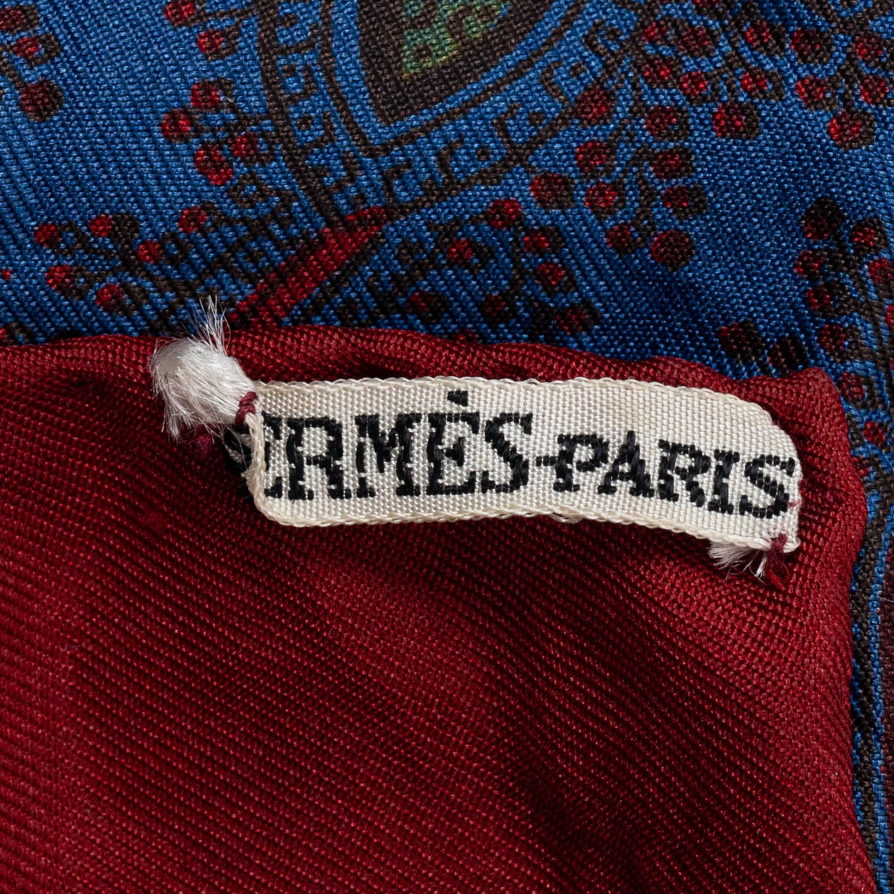 Hermès, scarf, vintage.