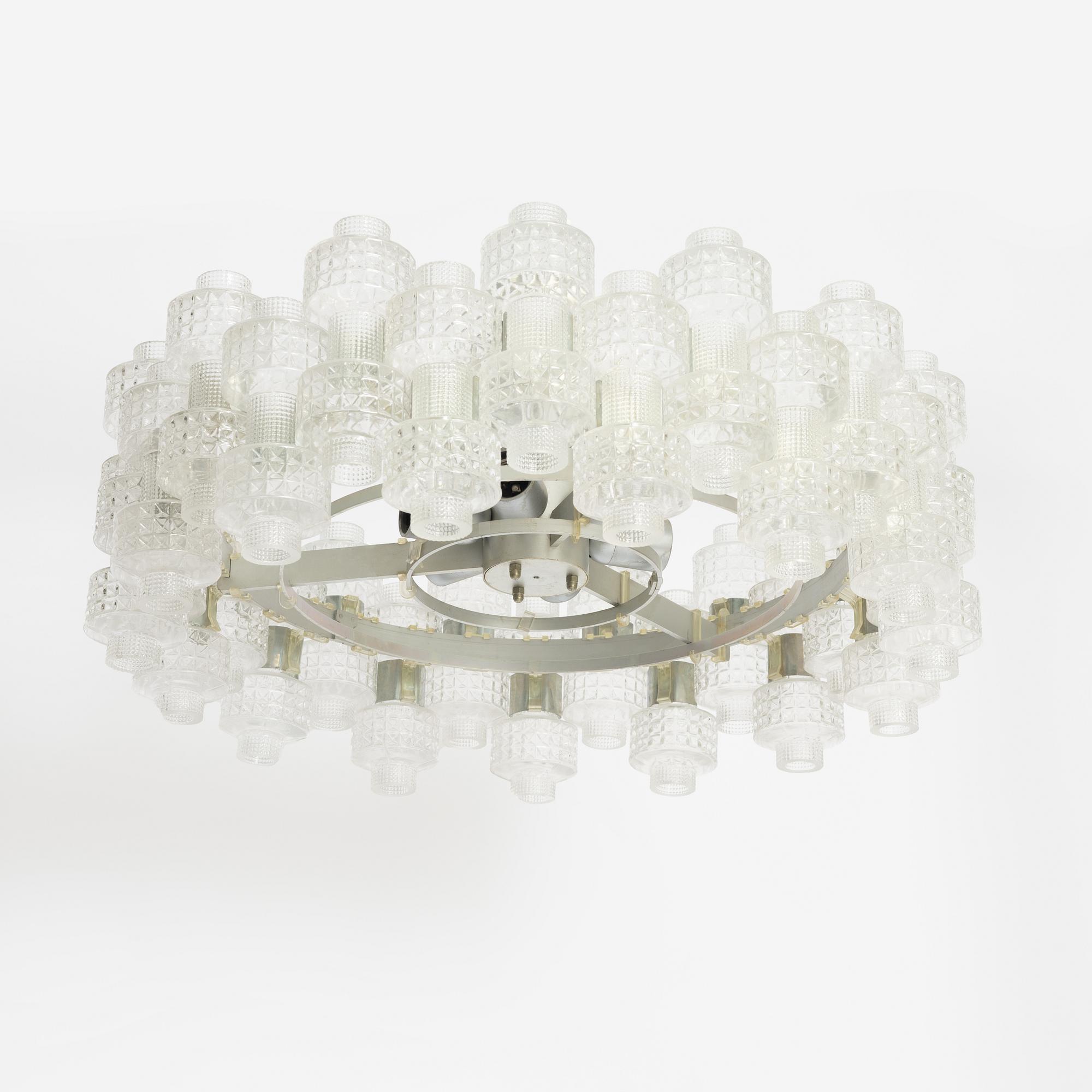 Gert Nyström, Ceiling lamp, “Festival”, Fagerhult, second half of the 20th century.