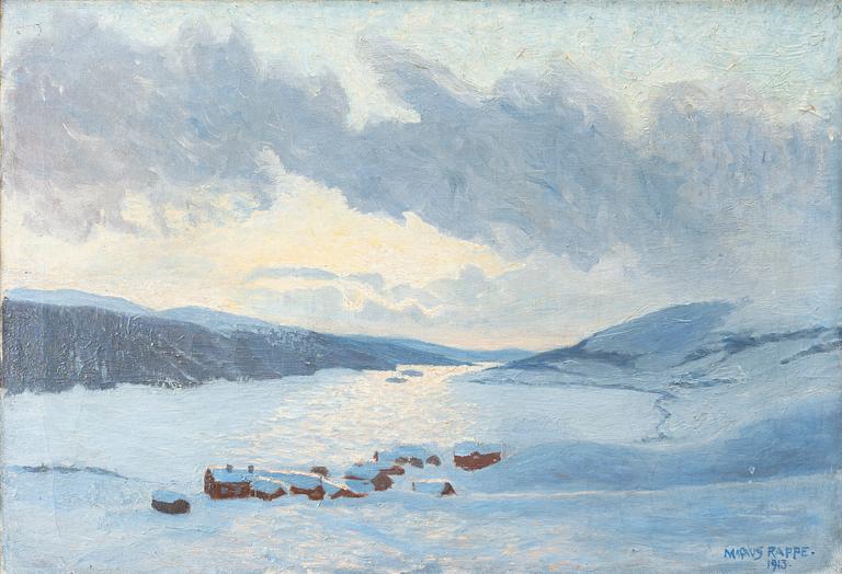 Magnus Rappe, Winter Landscape.