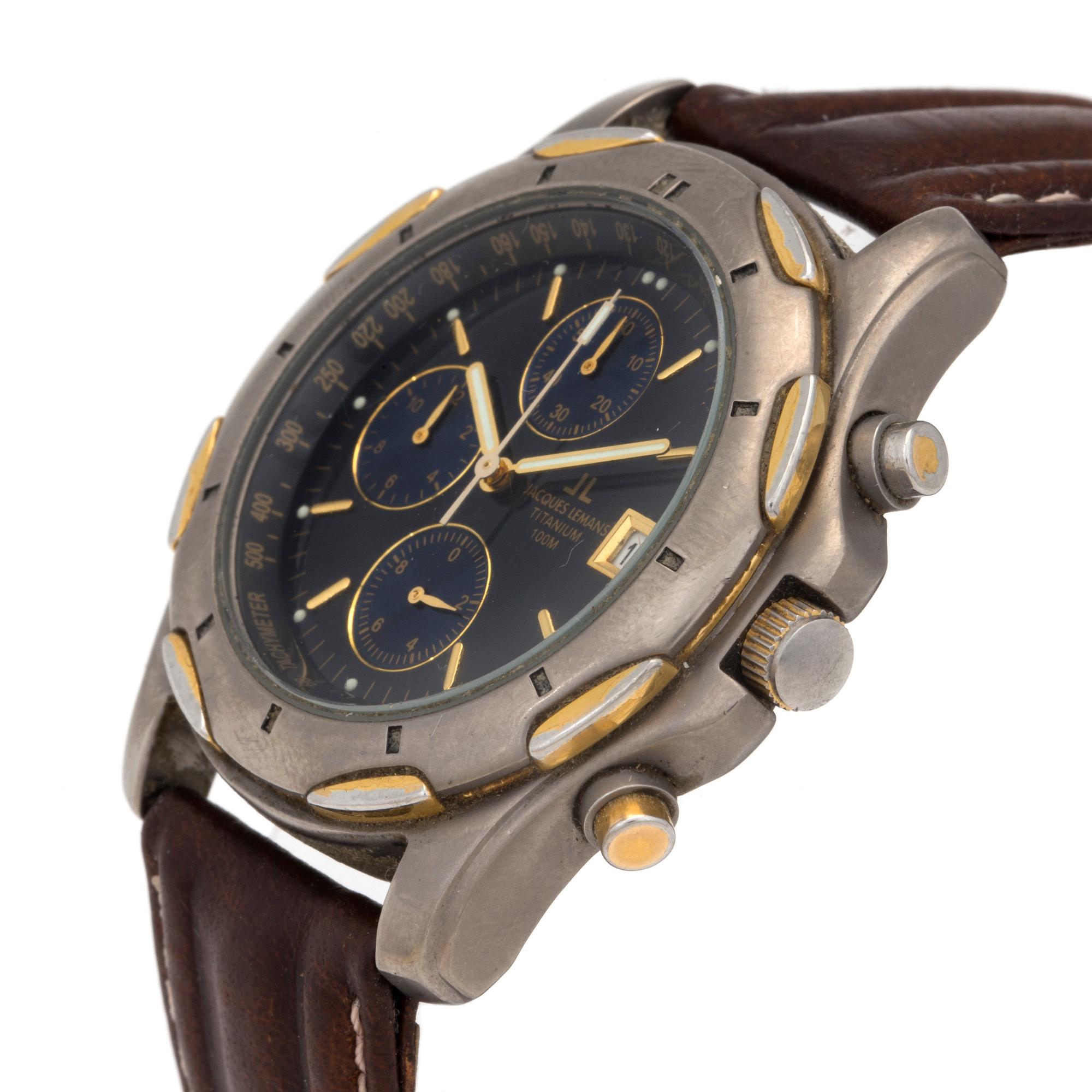 Jacques lemans titanium outlet