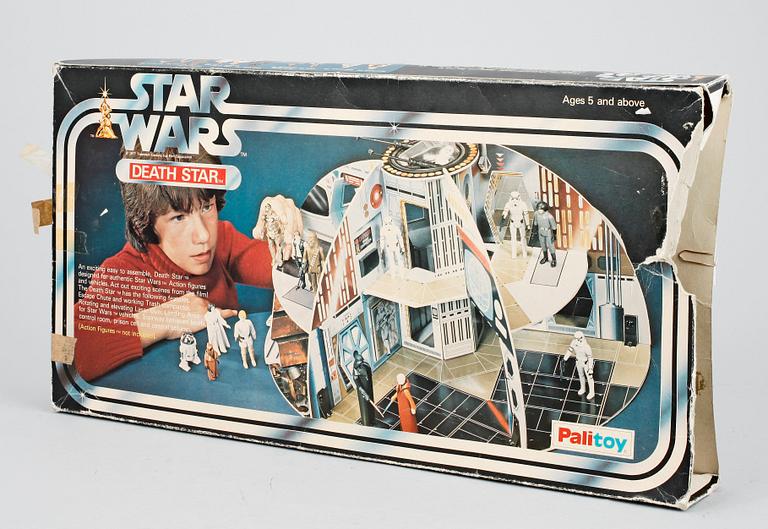 DEATH STAR PLAYSET, A New Hope, Star Wars, Palitoy 1977.