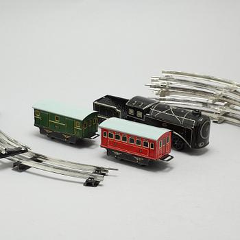 A circa 1940s Karl Bub train set.