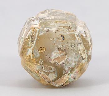 FLASKA, glas, Medelhavsområdet, troligen 500-800-talet e Kr.