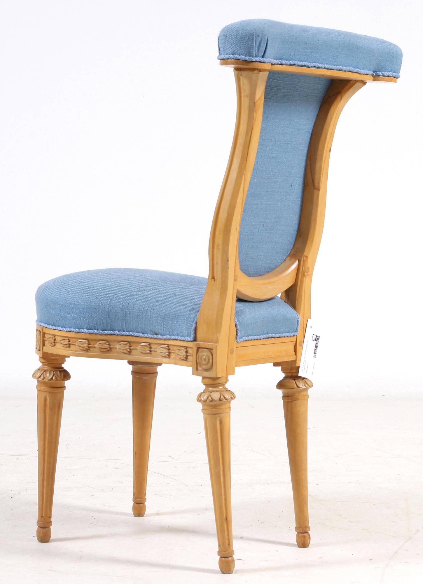 STOL sk Voyeuse av Melchior Lundberg delvis 1700/1800-tal.