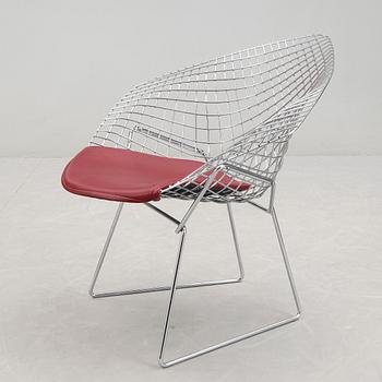 FÅTÖLJ, "Diamond Chair", Harry Bertoia, ny tillverkning av Knoll, modellen formgiven 1952.