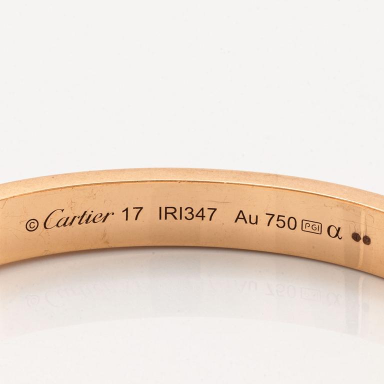 A Cartier "Love" bracelet.